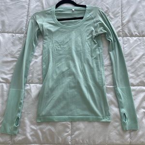 Blue Lulu lemon long sleeve